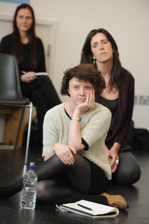 Andrea Milde, Jen Grant and Lowri Jenkins. Photo by Robert Day
